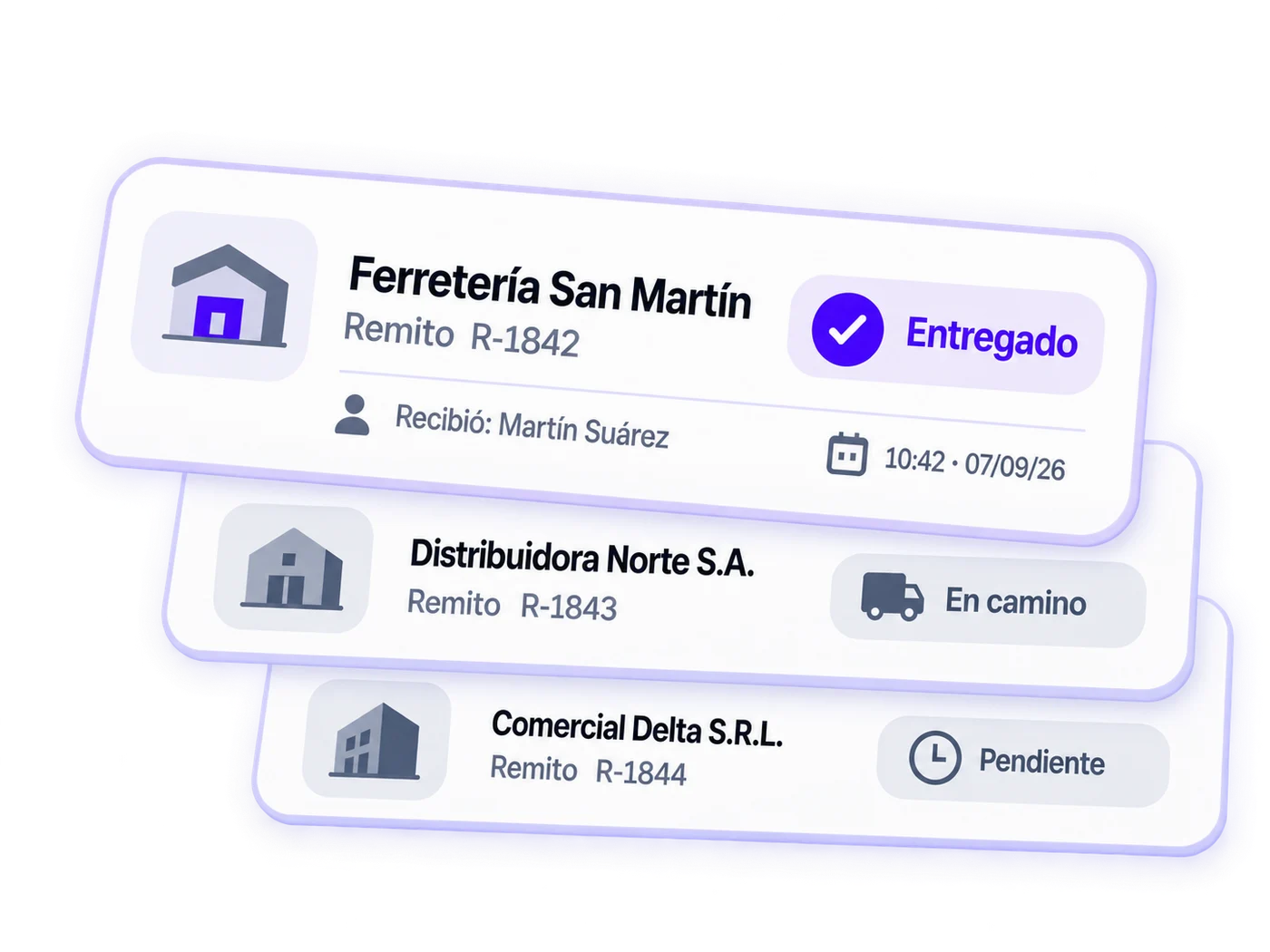 Entregas